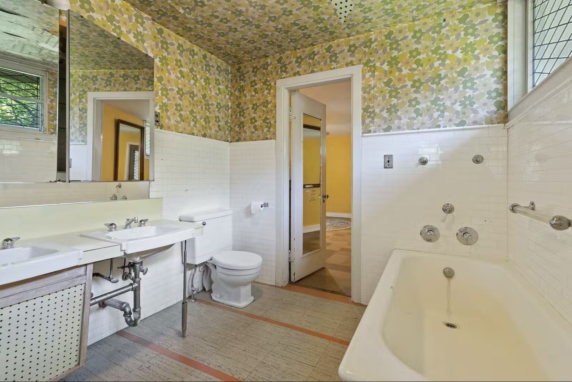 1909 Frank Lloyd Wright Maison Salle de bains