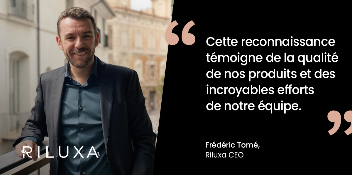 Frédéric Tomé CEO Riluxa ranking FT1000 Interiors Made to measure bathrooms