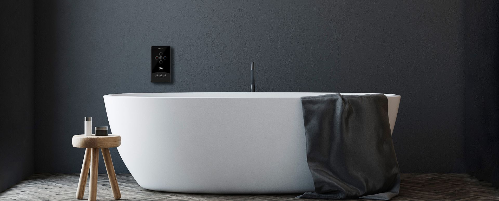 Intelligent shower control panel Aqua by ROBOTBAS