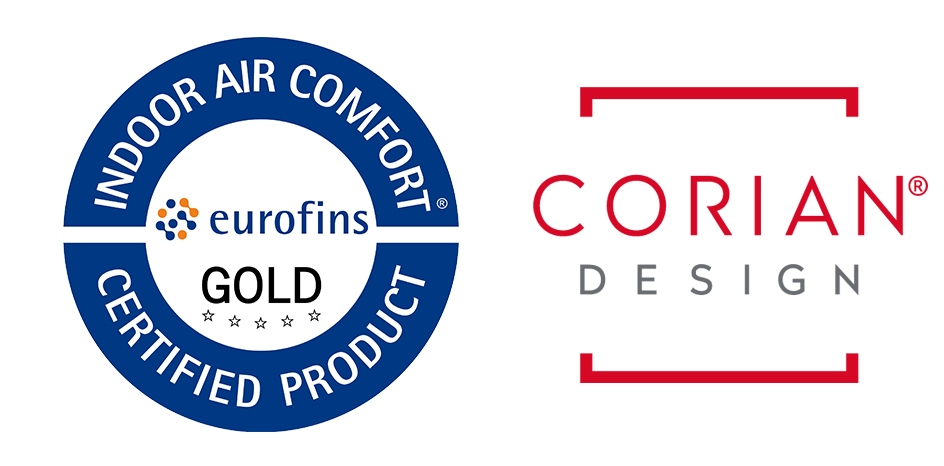 Corian Solid Surface als Klassenbester in Bezug auf die Luftqualität in Innenräumen anerkannt