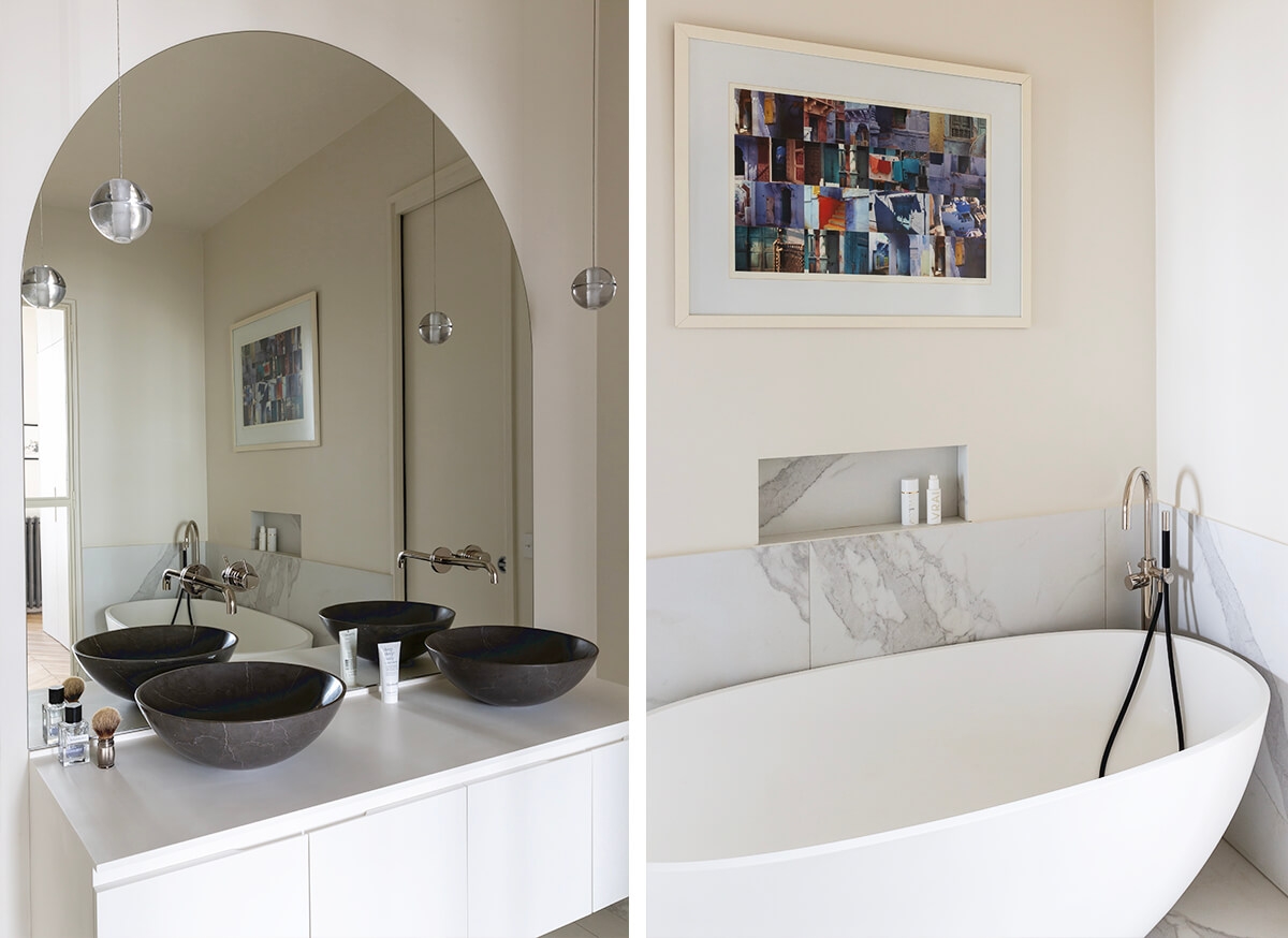 Riluxa Client Projects - Camille Architectures - Nantes Bathtub