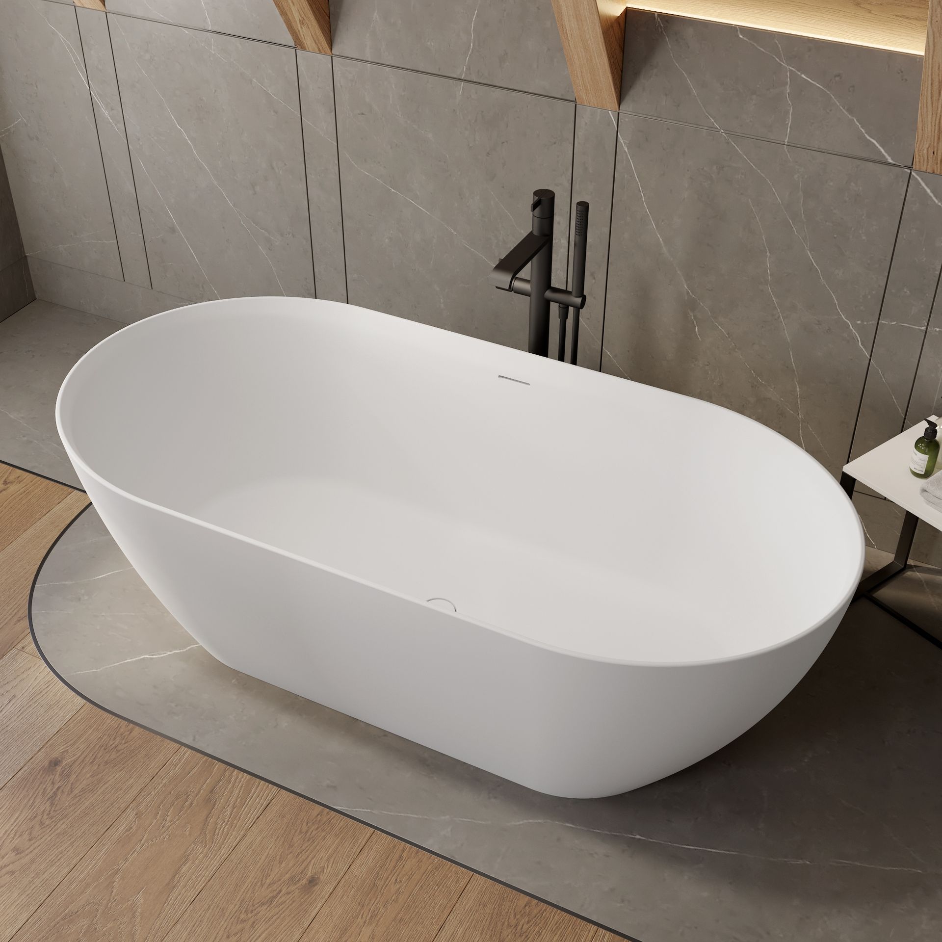 Ara Corian® Design Freestanding Bathtub