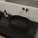 Wezen Countertop Washbasin 58 Black Side