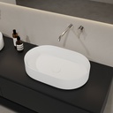 Wezen Countertop Washbasin 58 White Side