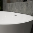 Bruges Mini Freestanding Bathtub 135 white Top