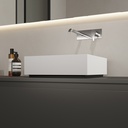 Zinnia Countertop Washbasin Detail White 38