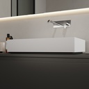 Zinnia Countertop Washbasin Detail White 58
