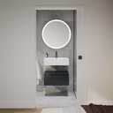 Auriga Corian® Design Wall-Mounted Washbasin - 60cm Overview