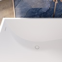 Biham Freestanding Bathtub 170 White Top