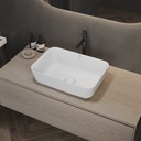 Nebula Corian® Design Countertop Washbasin 47 Side