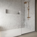 Orion Corian® Made-to-measure Shower Tray Side