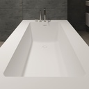 Aquila Bespoke Back-to-Wall Bath in Corian® Detail