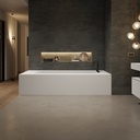 Aquila Bespoke Corner Bathtub in Corian® Front