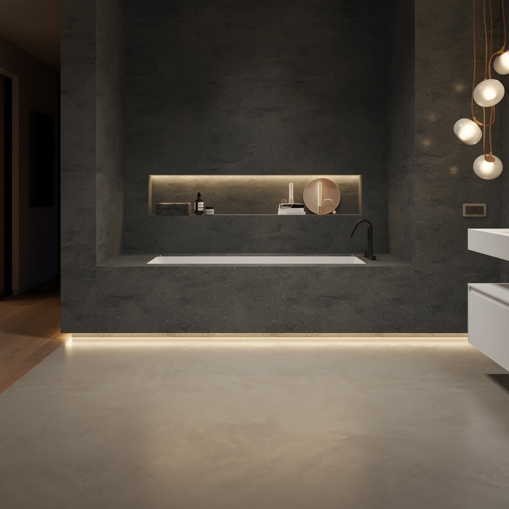 Aquila Bespoke Inset Bath in Corian® - Discover more