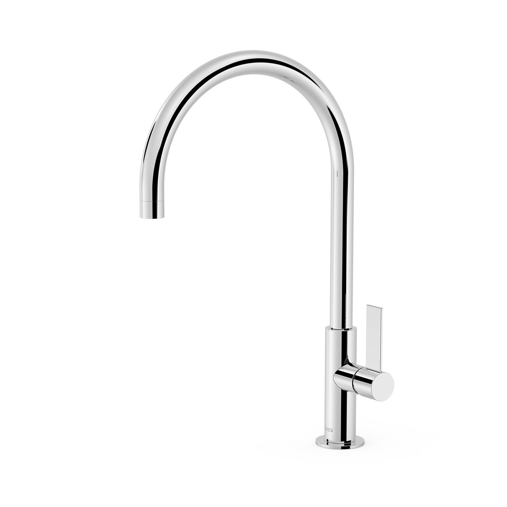 Deck-Mounted Single Lever Kitchen Tap - 20544001 Tres CR