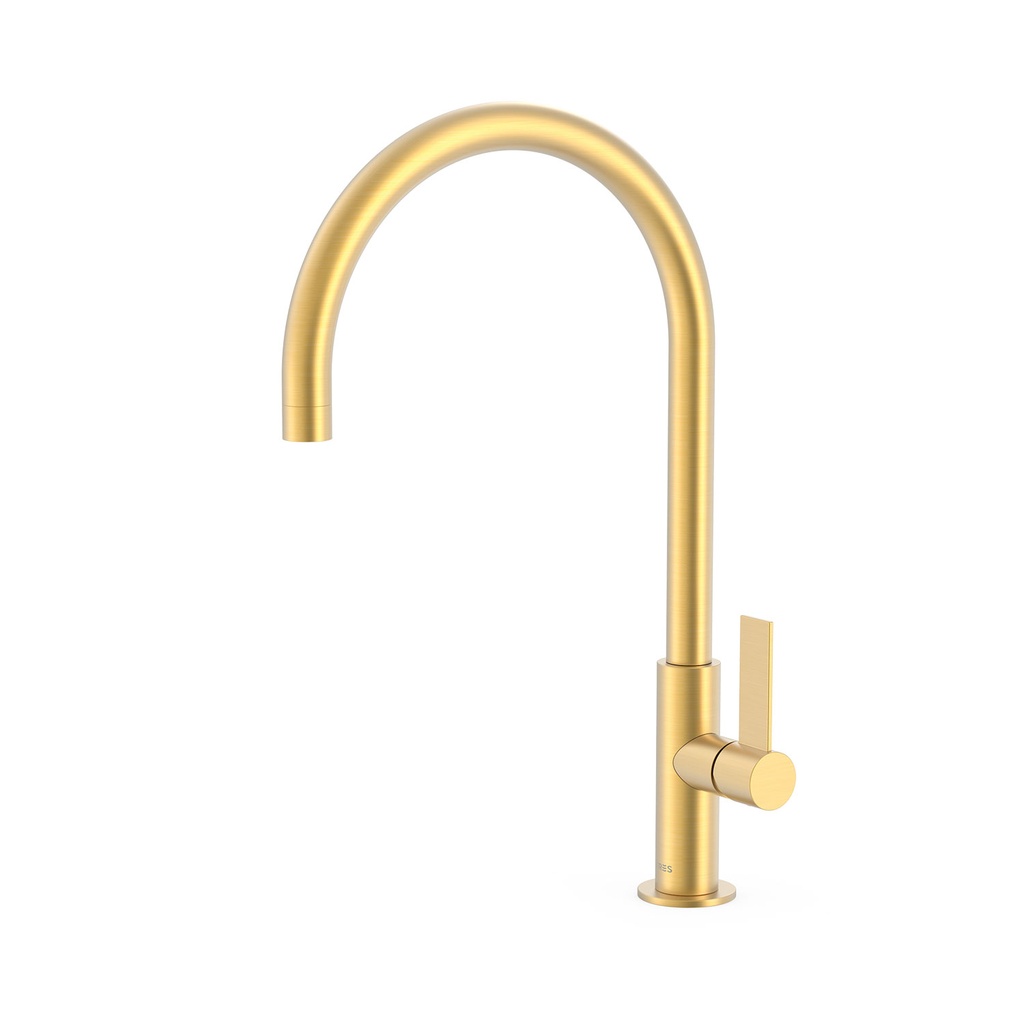 Deck-Mounted Single Lever Kitchen Tap - 20544001 Tres OM