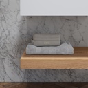 Hemera Wood Floating Bathroom Shelf | Mini Size Pure Detail
