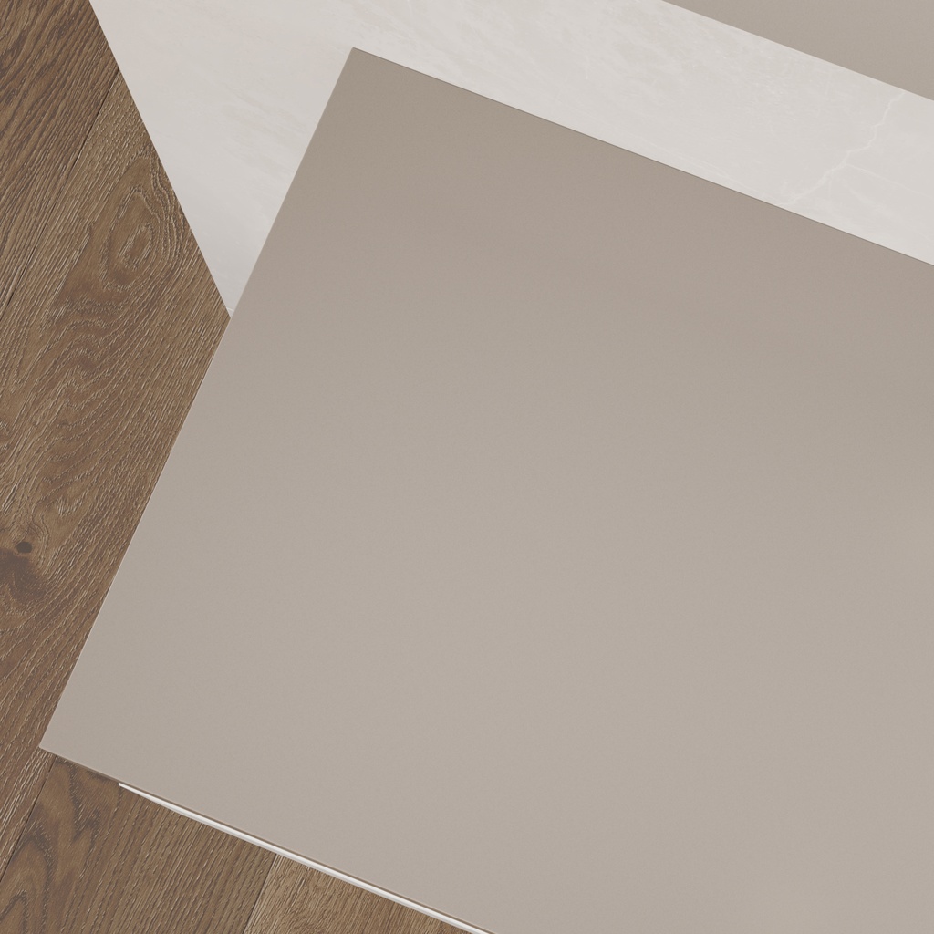 Hemera Corian® Floating Bathroom Shelf | Mini Size  Detail Elegant Gray