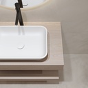 Hemera Wood Floating Bathroom Shelf | Mini Size Light Detail