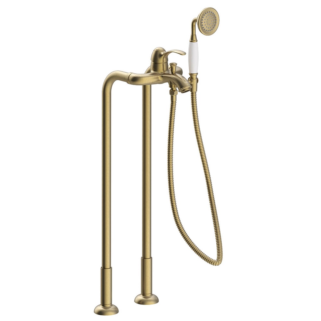 Classic Floor Mounted Mixer Tap for Bath and Shower - Tres LV