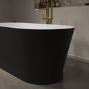 Nevers Freestanding Bathtub Black White 150 Top