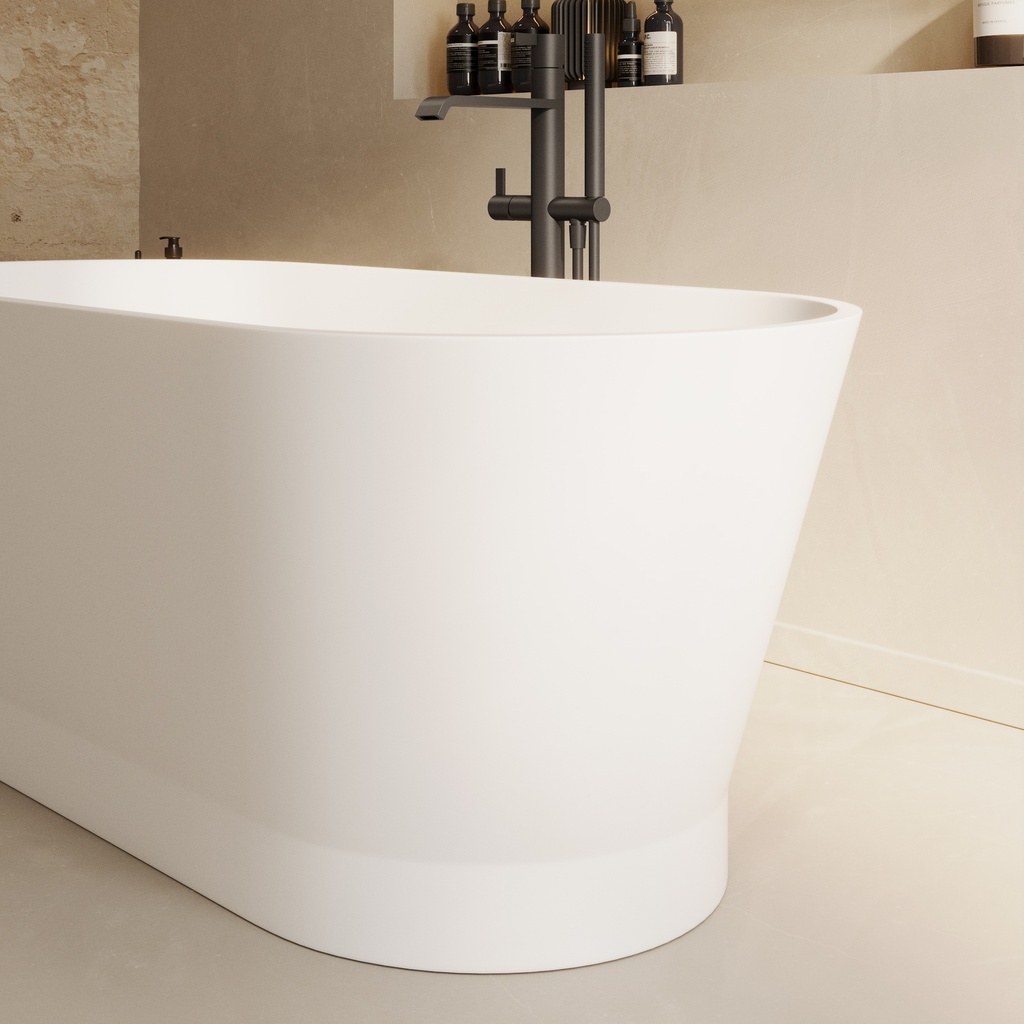 Nevers Freestanding Bathtub White 150 Top