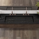 Cassiopeia Plus Marble Vanity Top Marquina Marble Top View