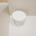 sofia bathroom stool White 36 Top