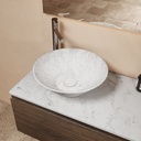 Perla Marmor-Aufsatzwaschbecken 