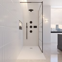 Aquila Corian® Made-to-measure Shower Tray