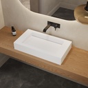 Sagitta Corian® Single Countertop Washbasin