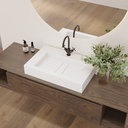 Hatysa Corian® Single Countertop Washbasin