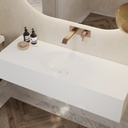 Ara Deep Corian® Single Wall-Hung Washbasin