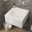 Rigel Deep Corian® Wall-Hung Washbasin | Mini Size