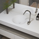 Rigel Slim Corian® Single Wall-Hung Washbasin