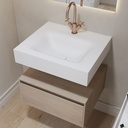Corvus Slim Corian® Wall-Hung Washbasin | Mini Size