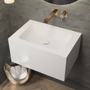 Orion Deep Corian® Wall-Hung Washbasin | Mini Size