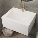 Refresh Deep Corian® Wall-Hung Washbasin | Mini Size