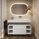 Apollo Classic - Mueble de baño independiente | 2 cajones superpuestos - 4 nichos