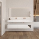 Apollo Classic Bathroom Cabinet | 2 Aligned Drawers · 1 Shelf