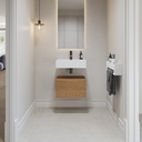 Gaia Wood Bathroom Cabinet | 1 Drawer · Mini