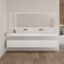 Gaia Classic - Mueble de baño independiente | 3 cajones alineados