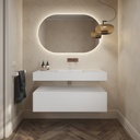 Gaia Classic Edge - Meuble de salle de bain | 1 tiroir