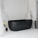 Zurich Vasca da bagno in marmo Nero Marquina