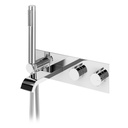 Wall-Mounted Thermostatic Concealed Mixer - 1875001 Bruma