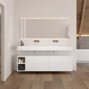 Apollo Classic Edge Bathroom Cabinet | 4 Drawers · 2 Shelves