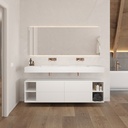 Apollo Classic Edge Bathroom Cabinet | 4 Drawers · 4 Shelves