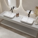 Hermes Classic Estante flotante para lavabo | Tamaño Luxe